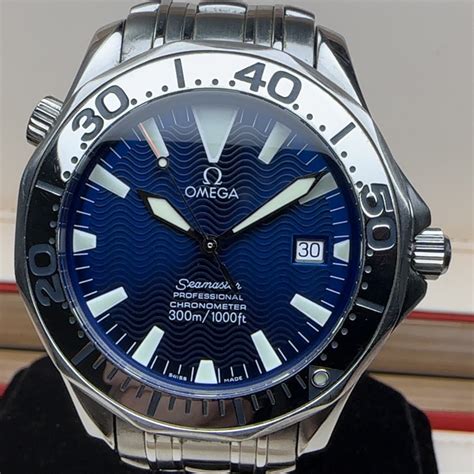 omega seamaster electric blue 41mm 2255.80 automatic|Omega Seamaster 300m price.